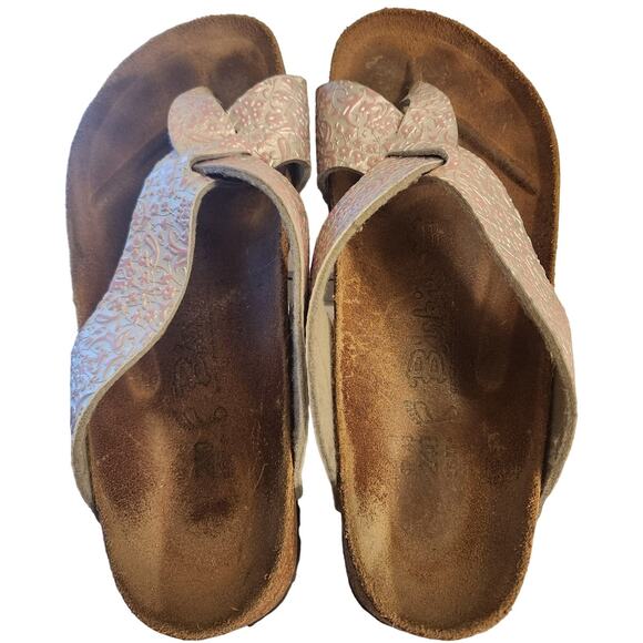 Berkies Two Strap Thong Sandals size EU 37 woman's sz 6.5 - Picture 2 of 10